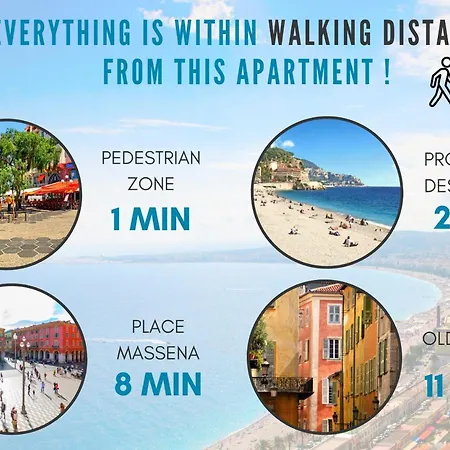 Apartment Nestor&jeeves - Madagascar - 3 Chambres, Centre-ville Nice